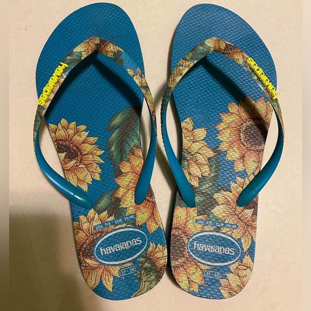 Havaianas flip flop/slippers size 7/8